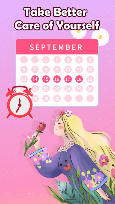 Lia Period Tracker & Pregnancy Screenshot