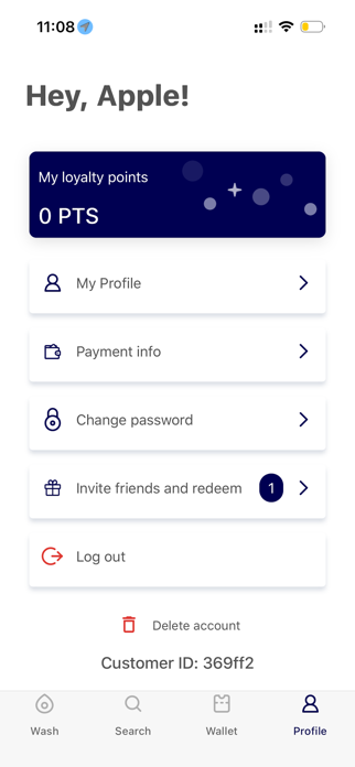 VIP CarWash App Screenshot 7 of 7