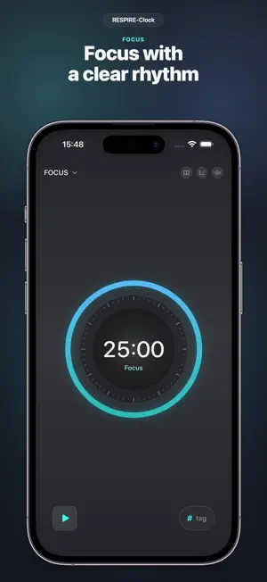 RESPIRE:FlipClock screenshot 2
