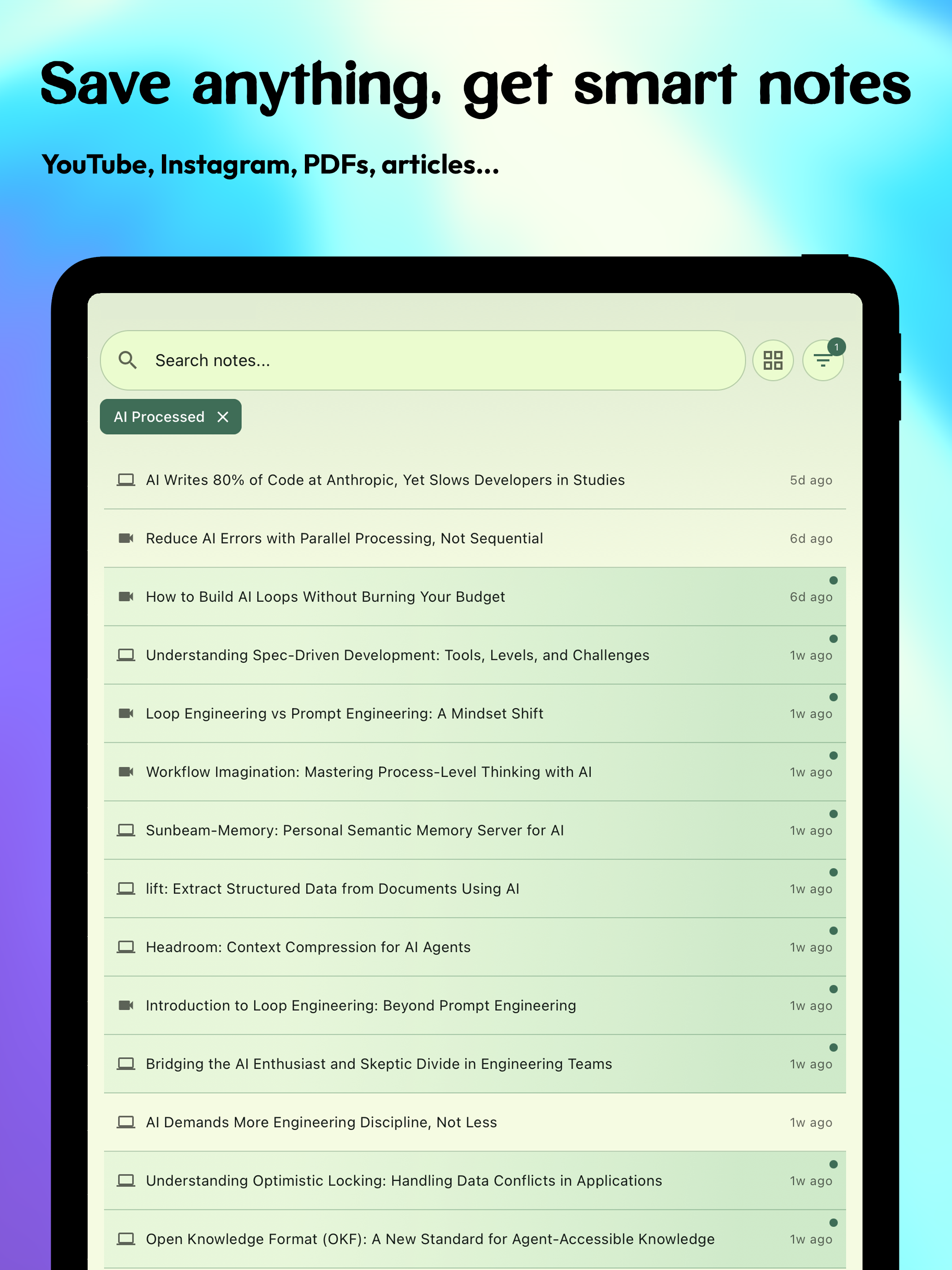 Note Hoard: Smart Bookmarks screenshot 7