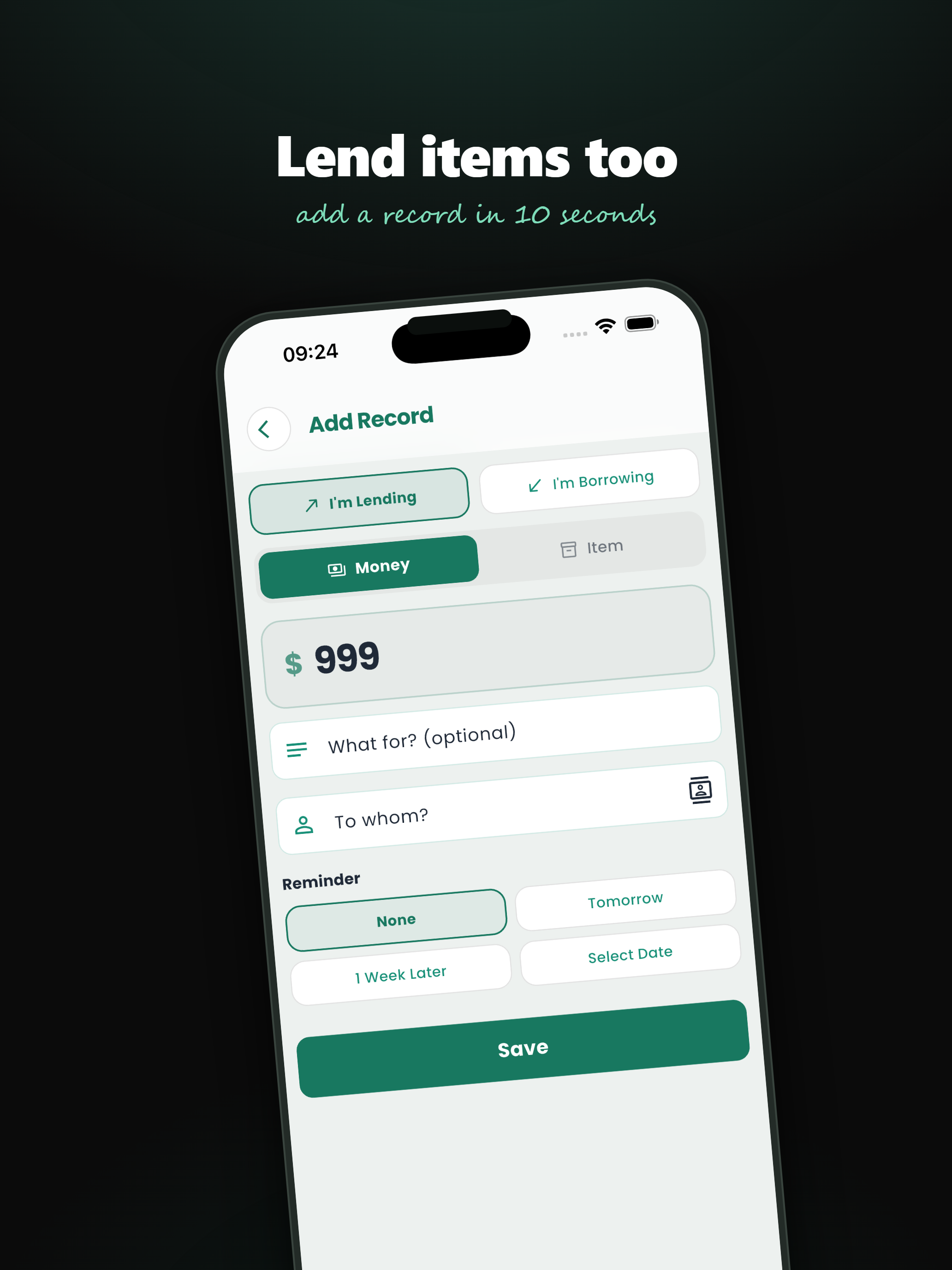 IOUly - IOU Tracker screenshot 10