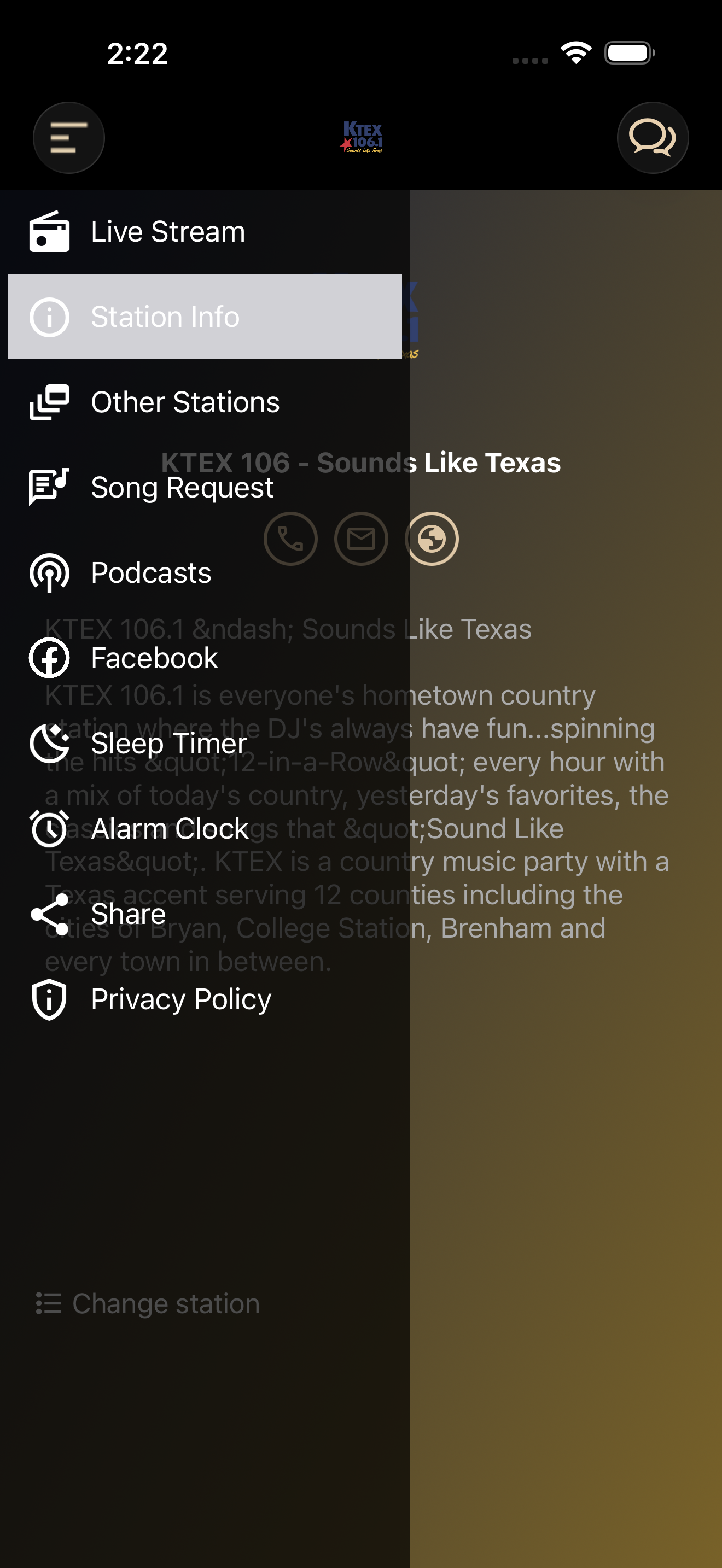 KTEX 106 Radio screenshot 7