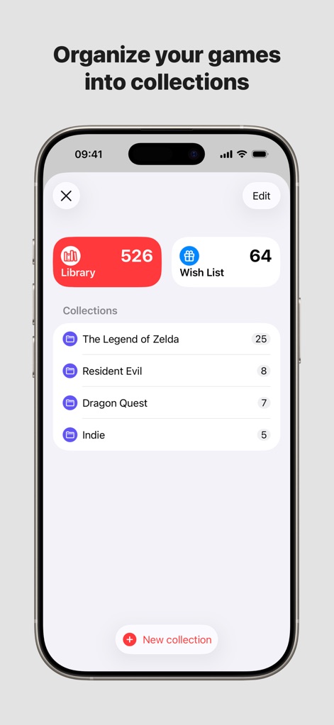 Games - Collection Tracker - Entertainment App | MWM