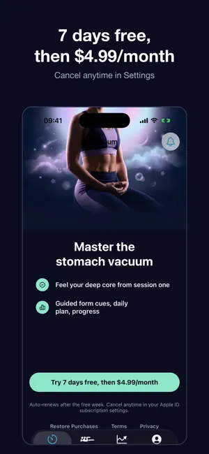 Vacuum: Flat belly screenshot 3