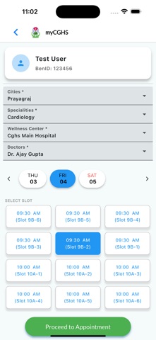 myCGHS 2.0 iPhone screenshot 5