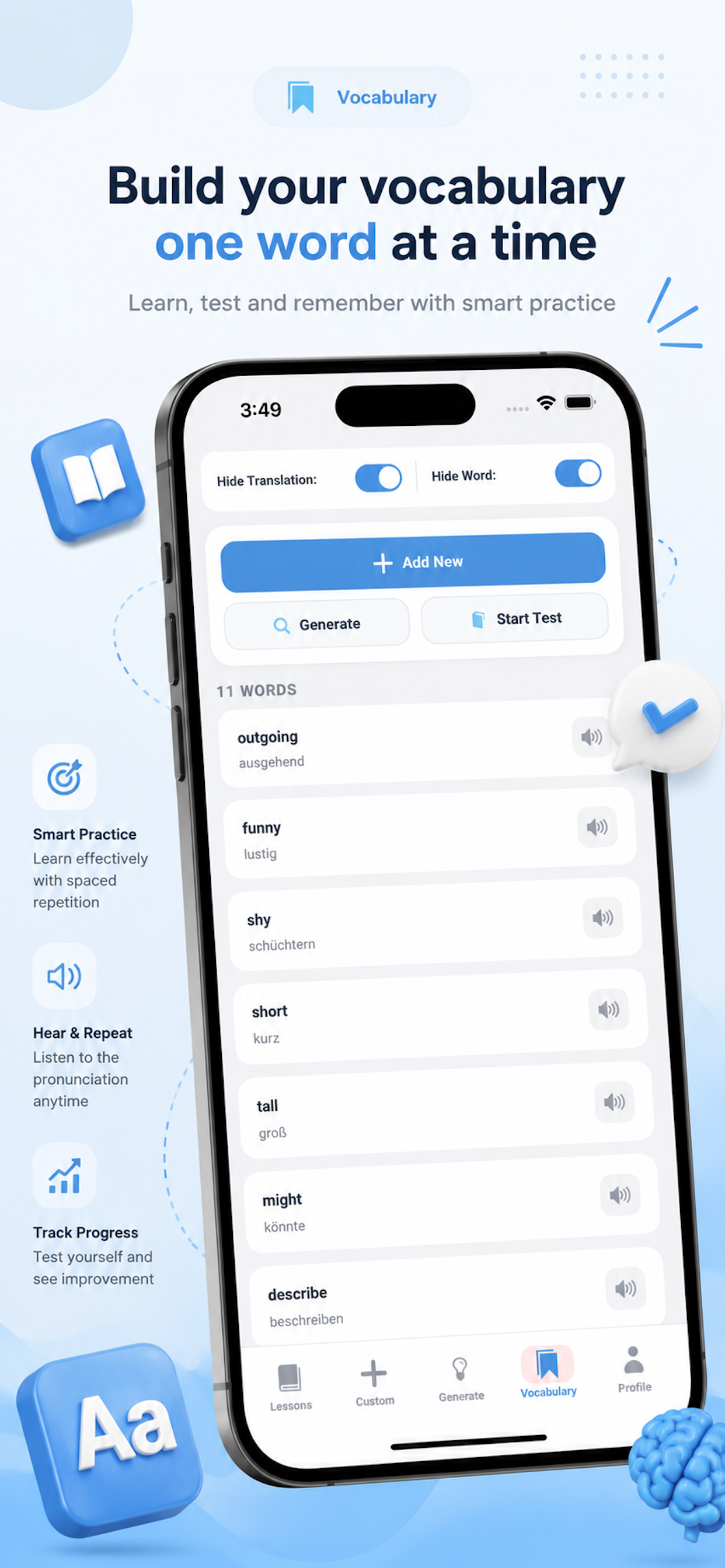 SpeakEasy: Learn English - AI screenshot 5