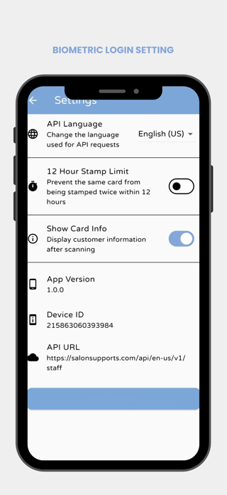 Loyalty Stamp App Screenshot 8 of 8