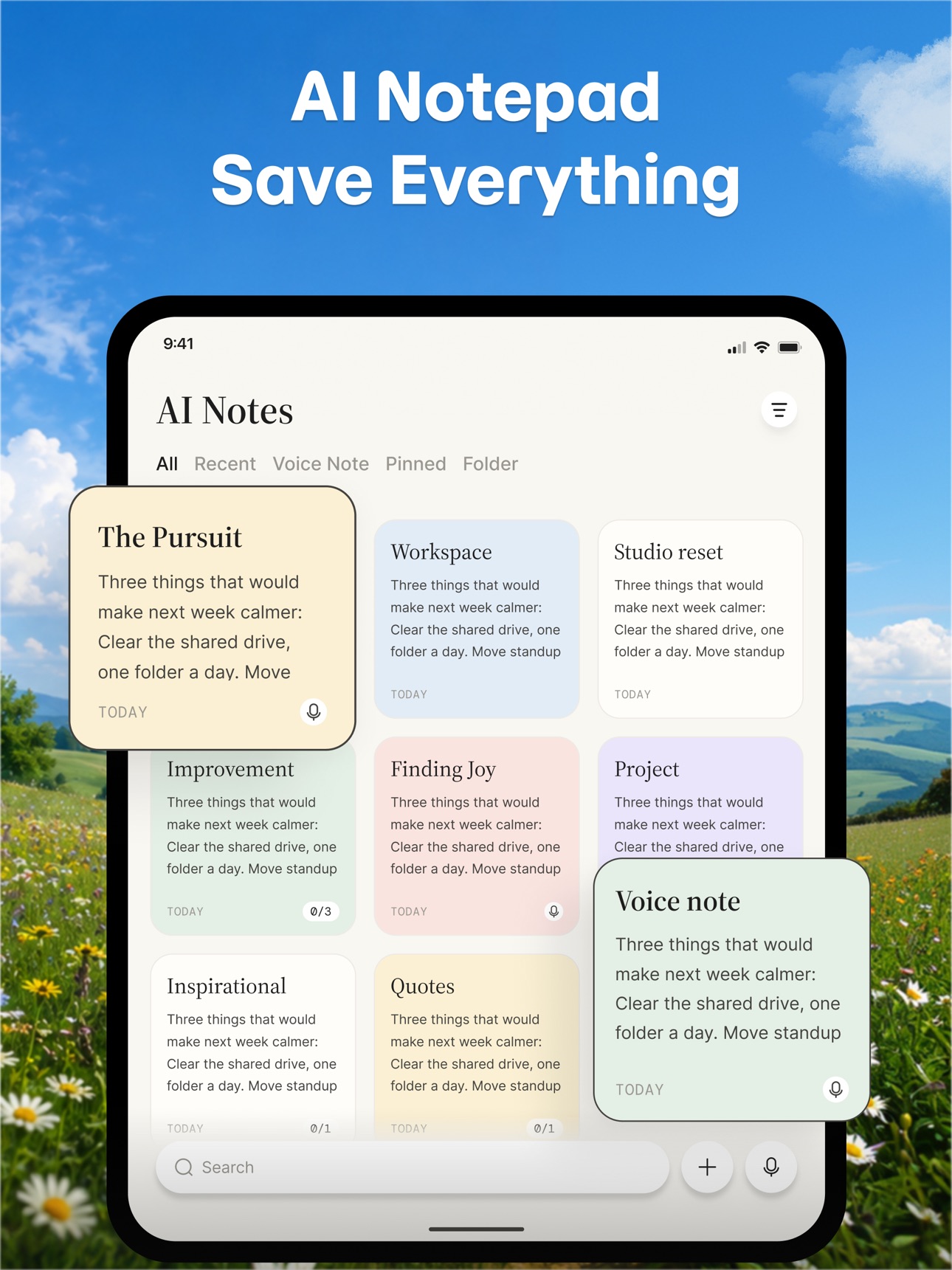 Screenshot 6 of Notes AI: Note Taking App