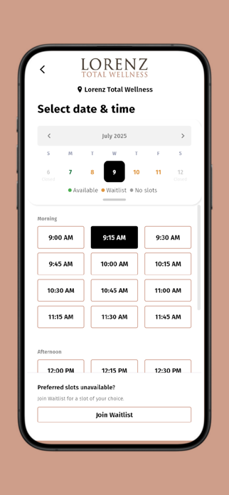 Lorenz Total Wellness - Mobile Screenshot 3 of 5