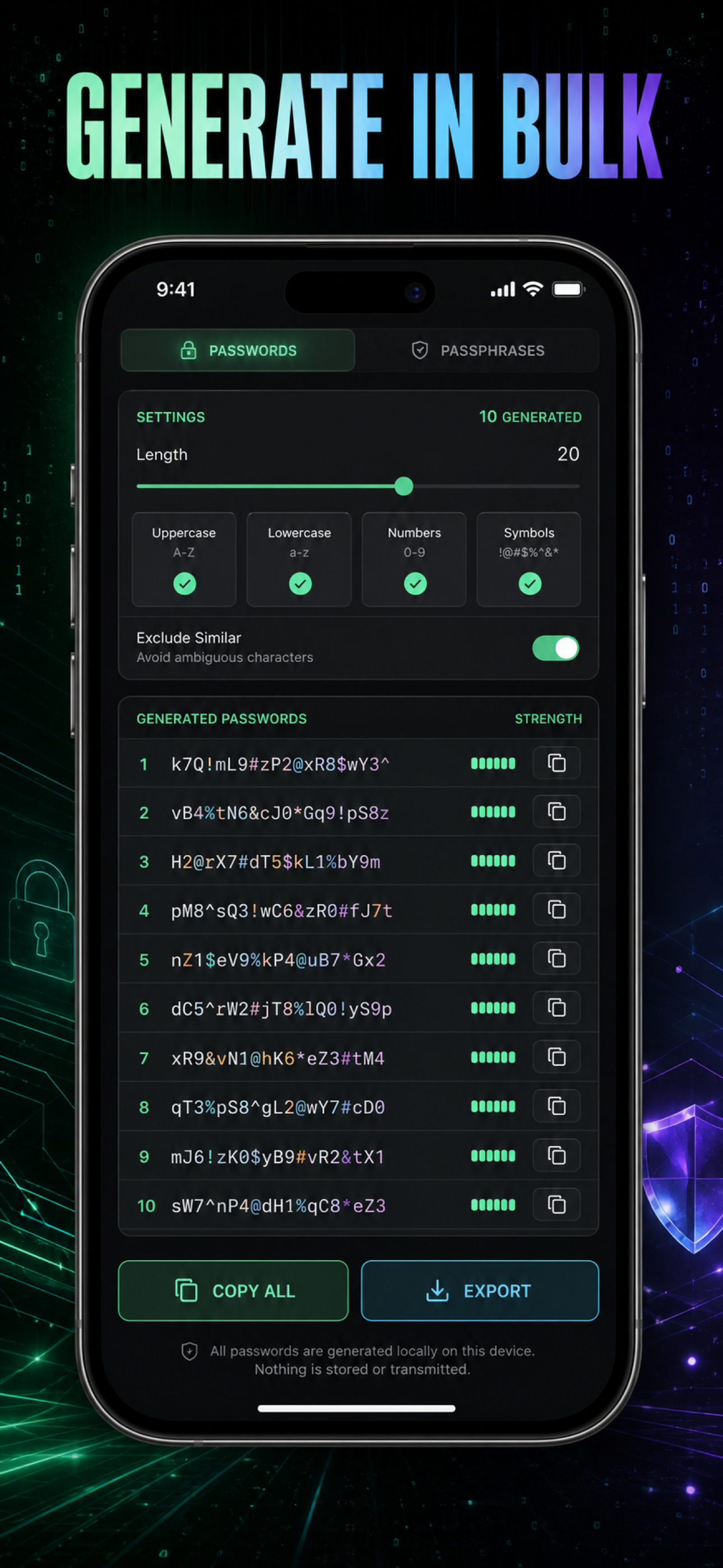 Password Generator: Strong PIN screenshot 7