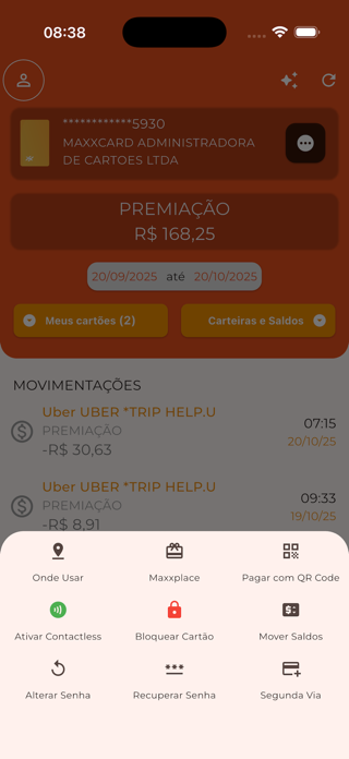 Meu Maxxcard Screenshot 2 of 3