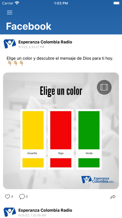 Esperanza Colombia Screenshot