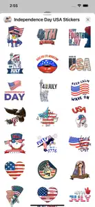 Independence Day USA Stickers screenshot #2 for iPhone