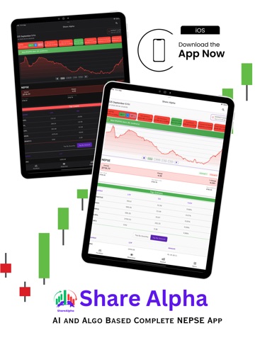 Share Alpha: NEPSE IPO & AI iPad screenshot