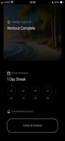 Simply - Workout App iPhone screenshot
