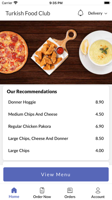 Turkish Food Club Screenshot