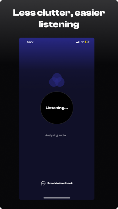 Crossfade iPhone screenshot 4 - Music app