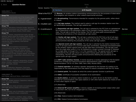 Screenshot #6 pour HAM Test Prep Lite: Technician