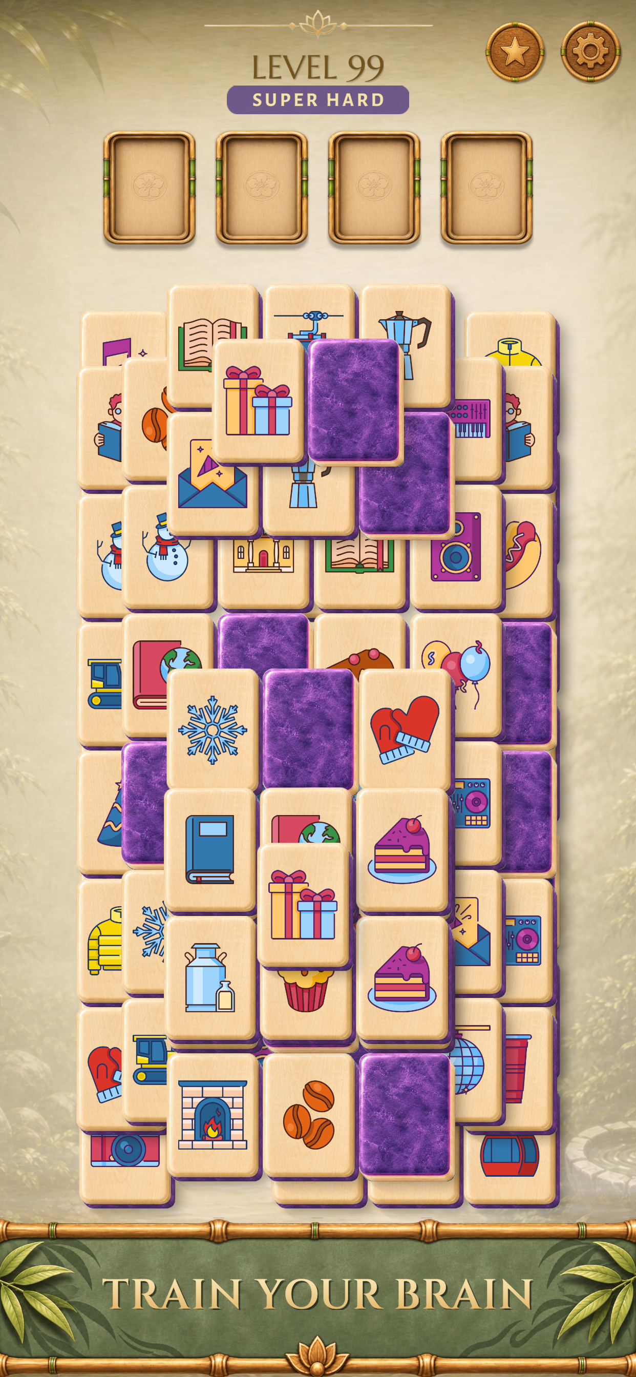 Lotus Mahjong screenshot 3