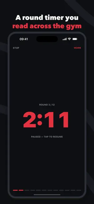 Boxing Timer: Round Timer screenshot 1