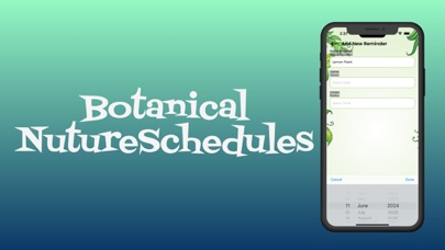 Screenshot #1 pour BotanicalNutureSchedules