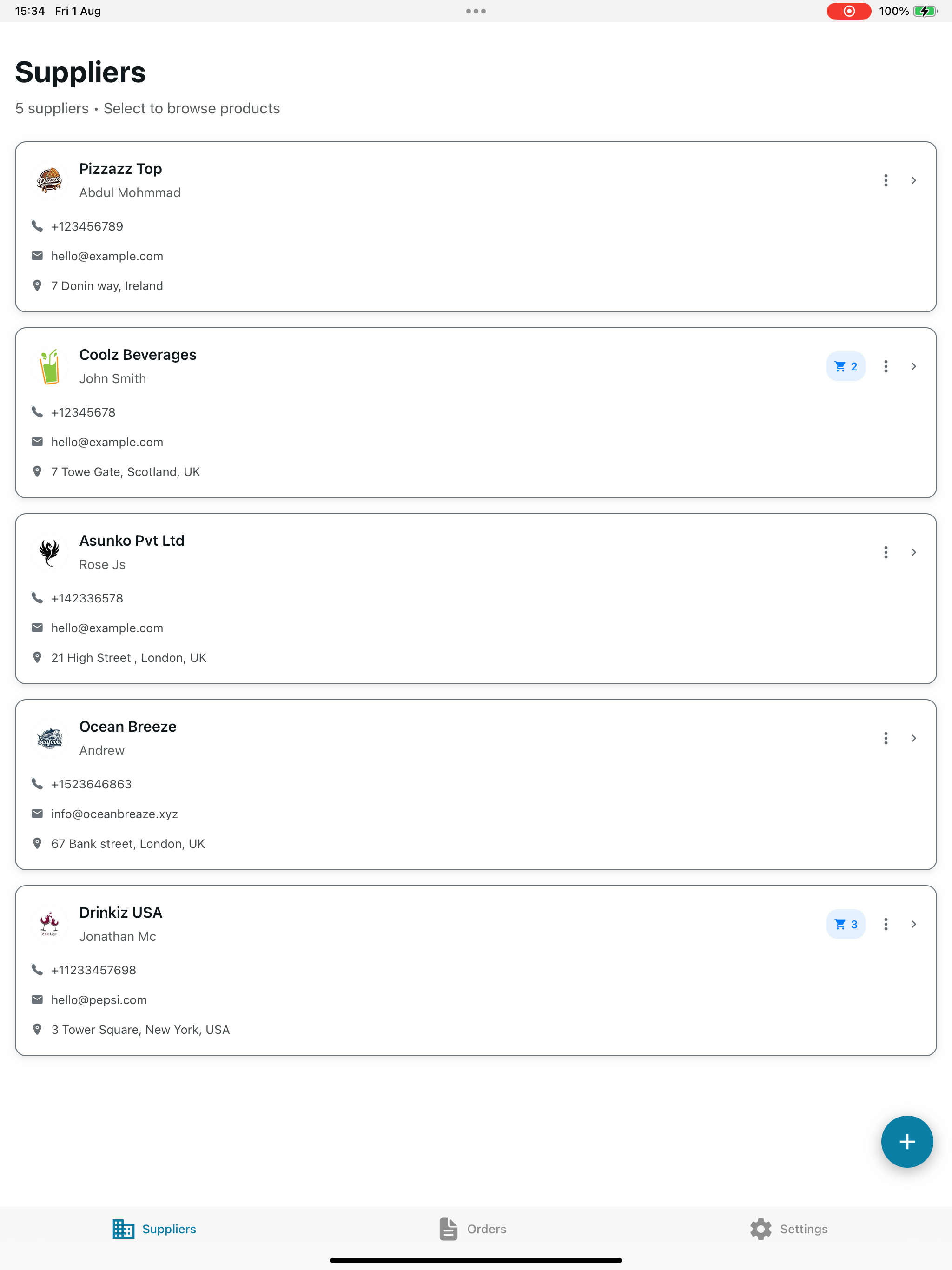 Simply Orders screenshot 8