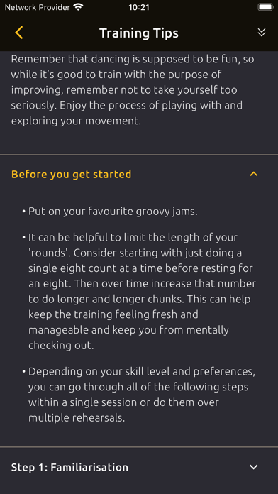App screenshot