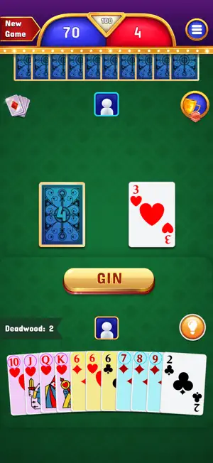 Gin Rummy - Classic Cards Game screenshot 1