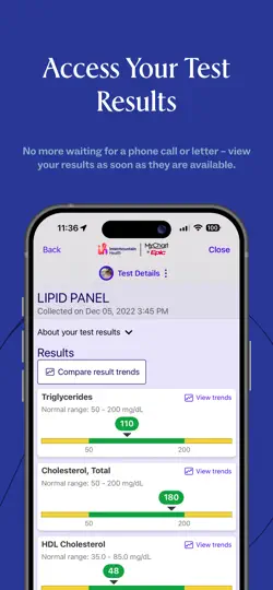 Intermountain Health iPhone Screenshot 3