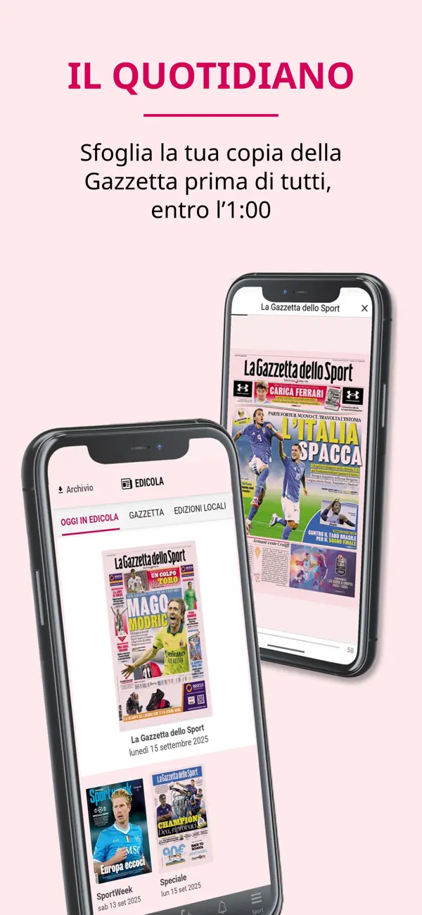 Screenshot #3 pour La Gazzetta dello Sport