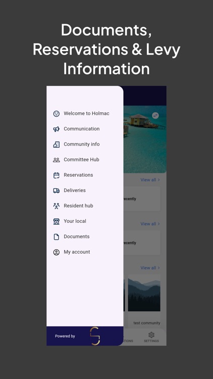 The Holmac Strata App