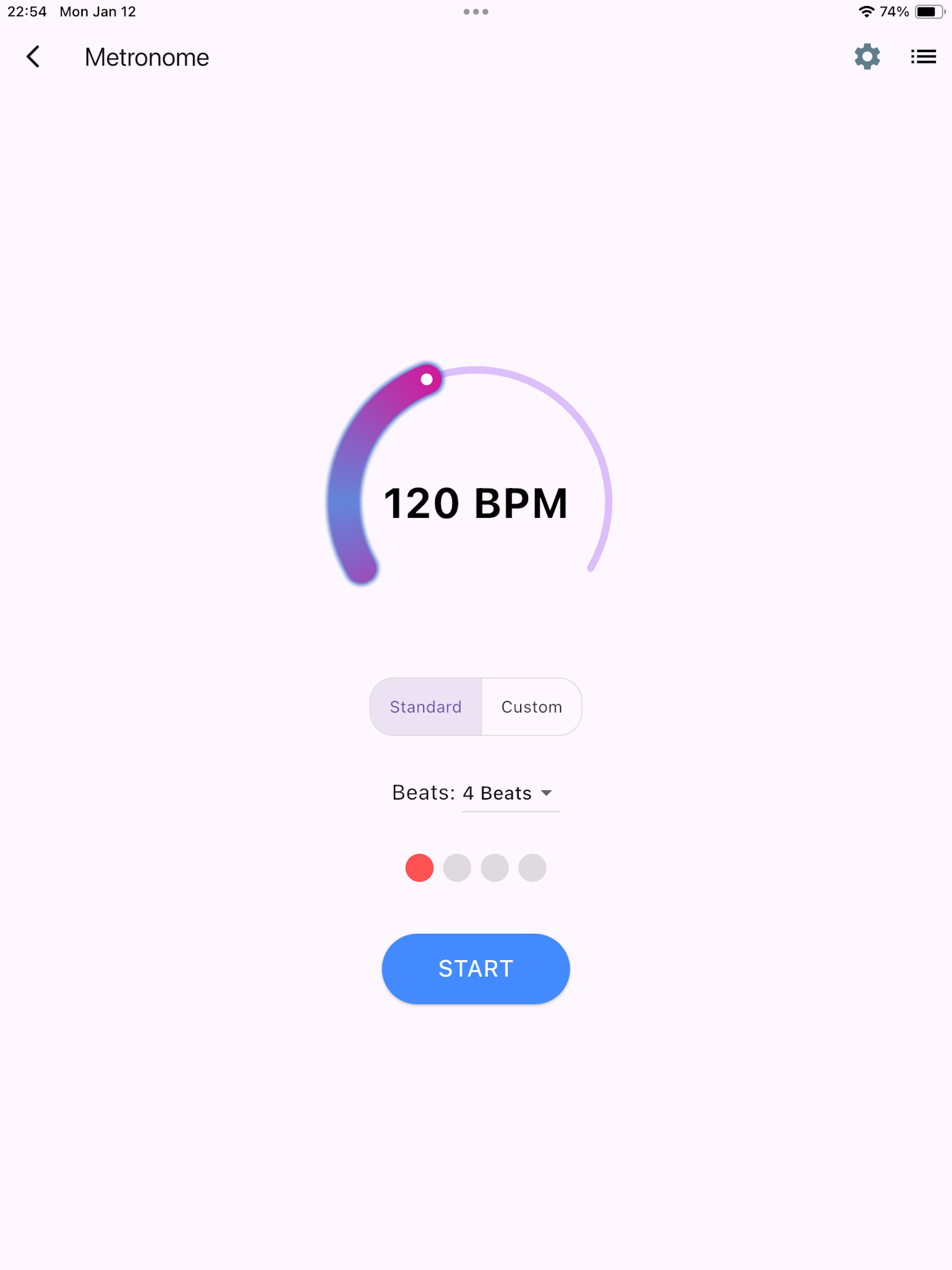 Rhythm Change Metronome