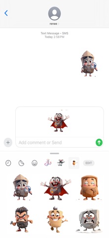 隆隆地震贴纸 screenshot