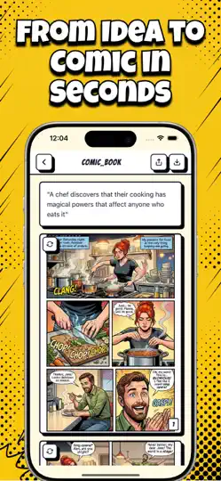 Captura de pantalla de Crear Comics Manga - Comikaze en iPhone 5