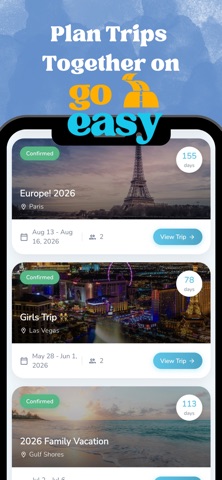 Go Easy Travel: Trip Planner screenshot 1
