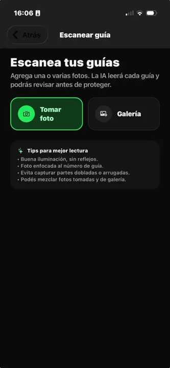 Cudo- Protección de envios screenshot 3