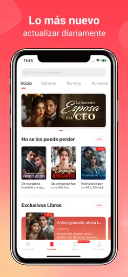 Captura de pantalla de Novella: Novel And Fiction en iPhone 4