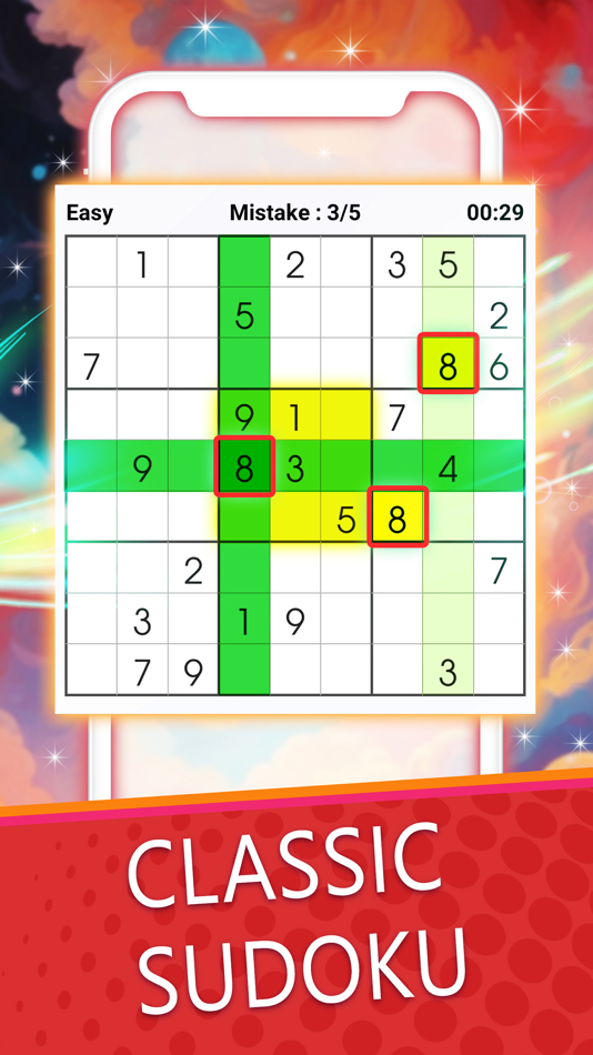#1. Sudoku Classic: Brain Puzzle (iOS) 由: Smit Sabhadiya