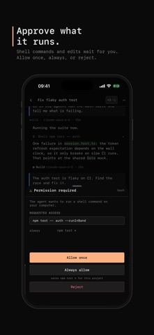 opencode companion iPhone screenshot 4