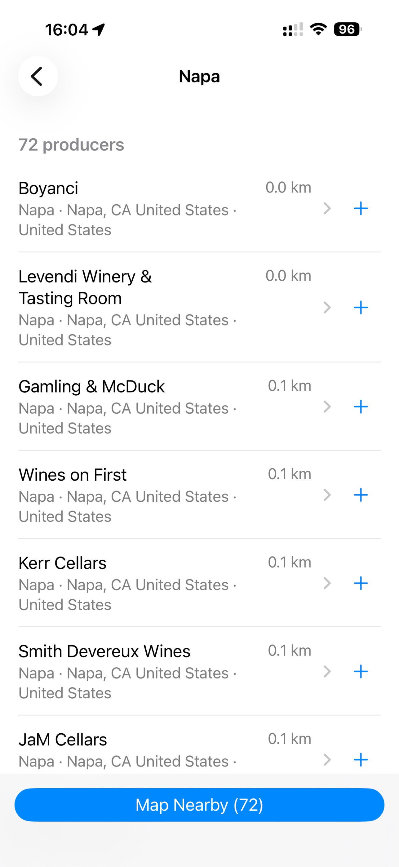 Screenshot 2 of WinePlaces