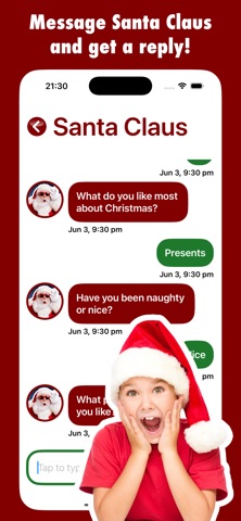 Santa Claus Call & Message iPhone screenshot