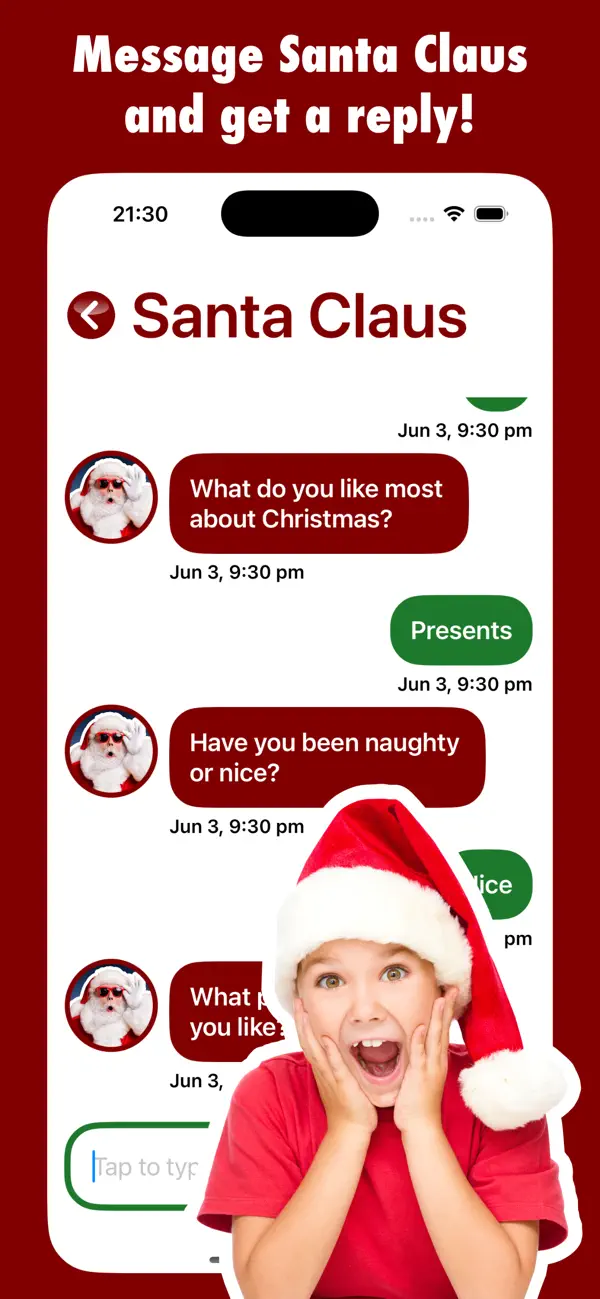 Screenshot #2 pour Santa Claus Call & Message