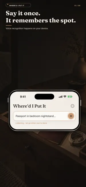 Where'd I Put It — Find Stuff screenshot 1