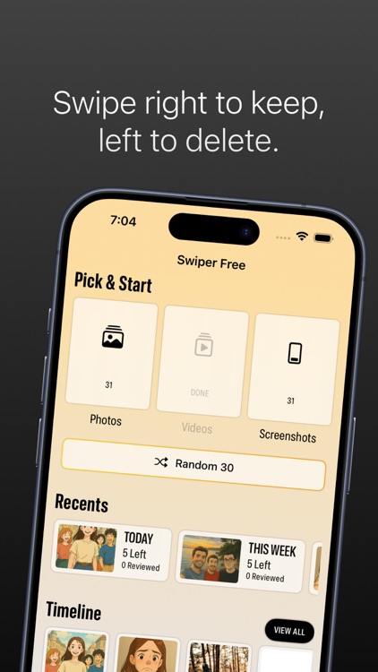 Swiper Clean Your Gallery