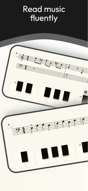 Sight Keys - sight reading screenshot 1