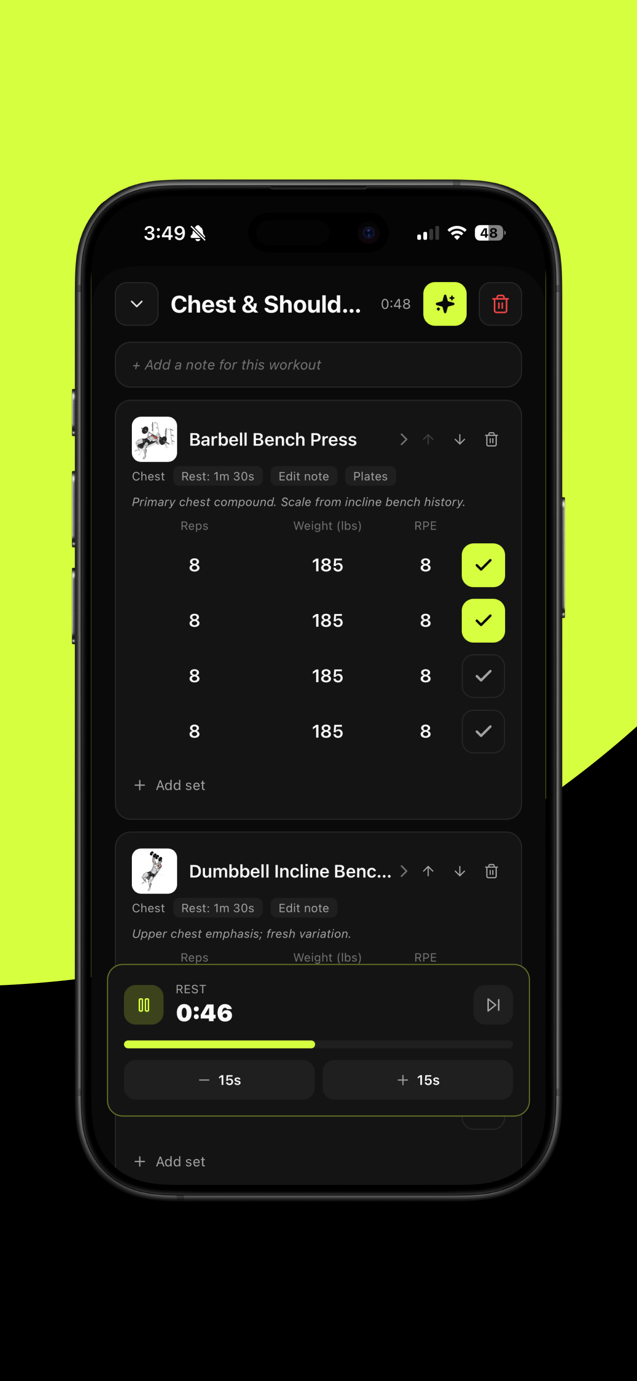 Forj: AI Gym Coach & Tracker screenshot 6