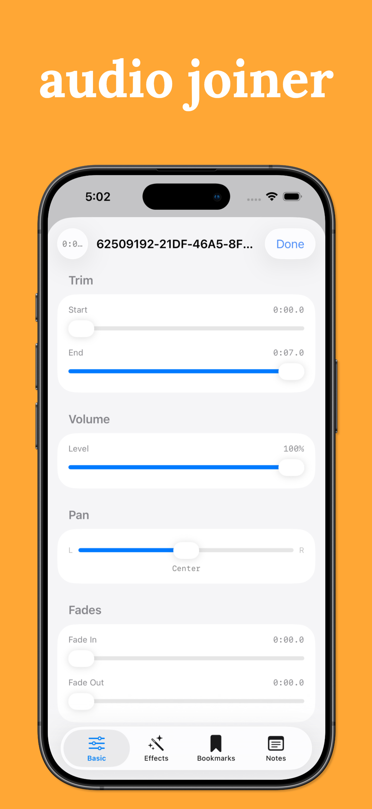 Audio File Merger & Joiner