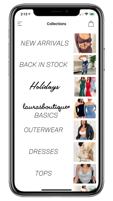 Laura's Boutique Screenshot