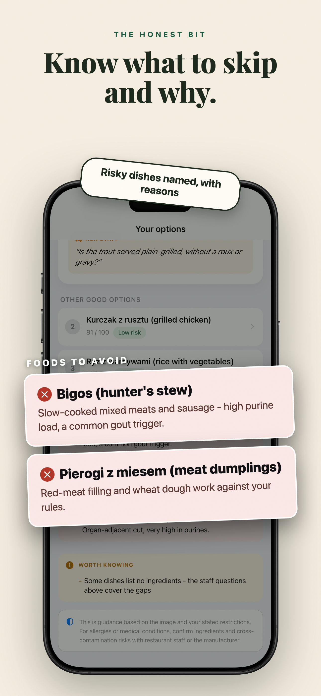 Travel Safe Bites Food Scanner screenshot 4