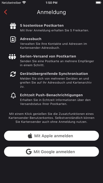 kartensender Postkarten screenshot-6